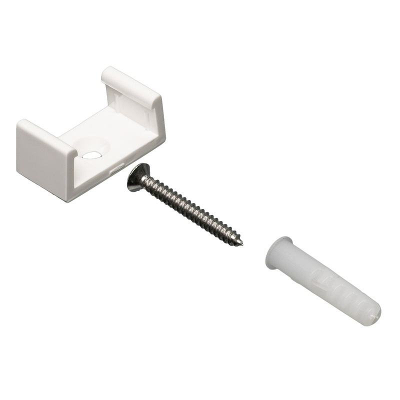 American Lighting 120-H3-RGBW-CLIPS Bag of 10 PVC Mounting Clips
