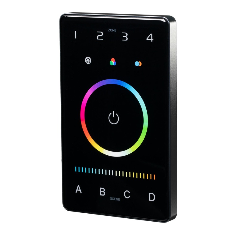 American Lighting CTRLW-DMXB-RGBW-4Z Control Touch Panel