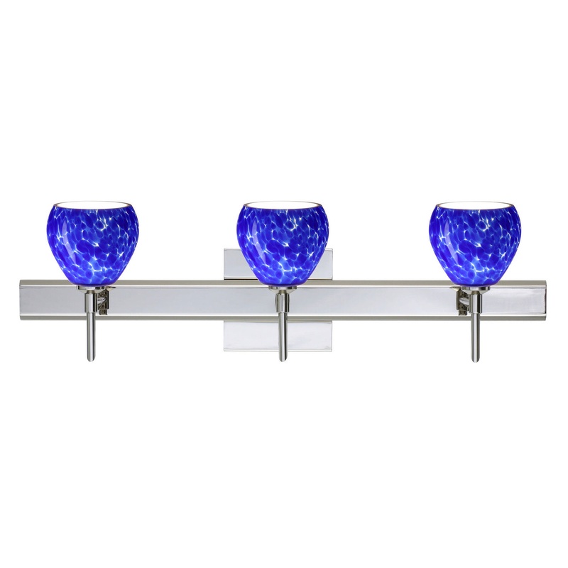 Besa 3SW-560586-CR-SQ Tay Tay Three Light Wall Sconce Chrome (Discontinued)