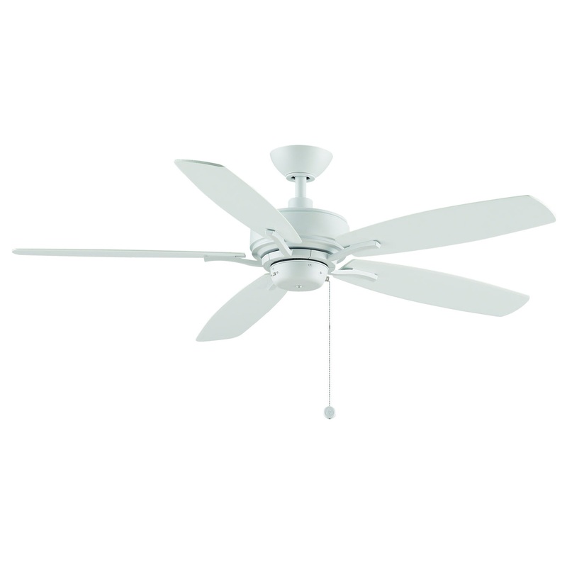 Fanimation FP6284MW Aire Deluxe 52" Ceiling Fan Matte White