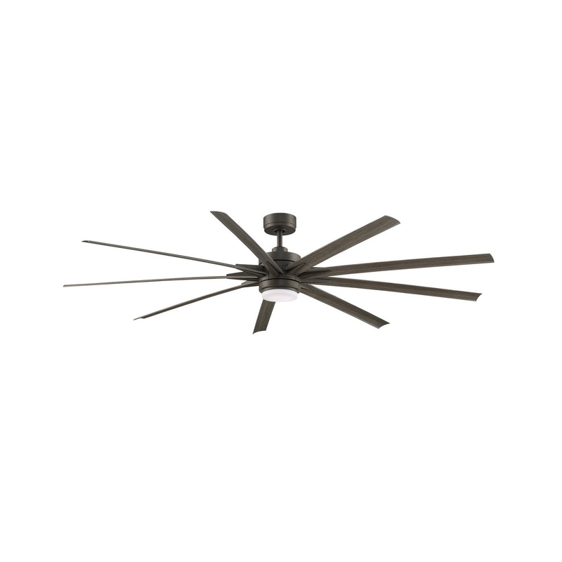 Fanimation FPD8159GRW Odyn 84 84" Ceiling Fan Matte Greige