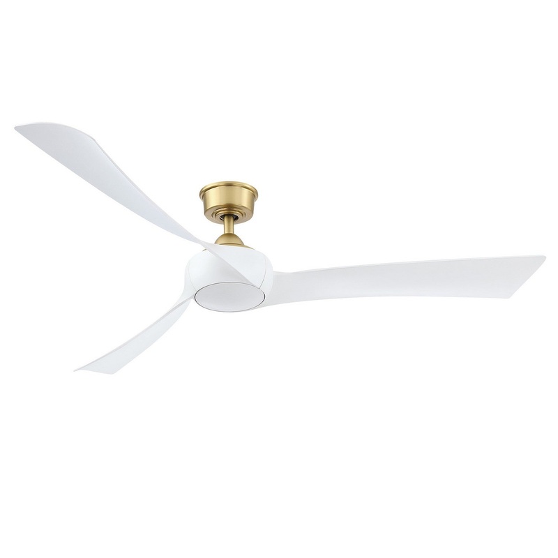 Fanimation MAD8531BS Wrap Custom Motor Brushed Satin Brass