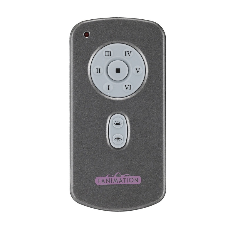 Fanimation TR31 Controls Hand Held DC Motor Remote and Transmitter Gray