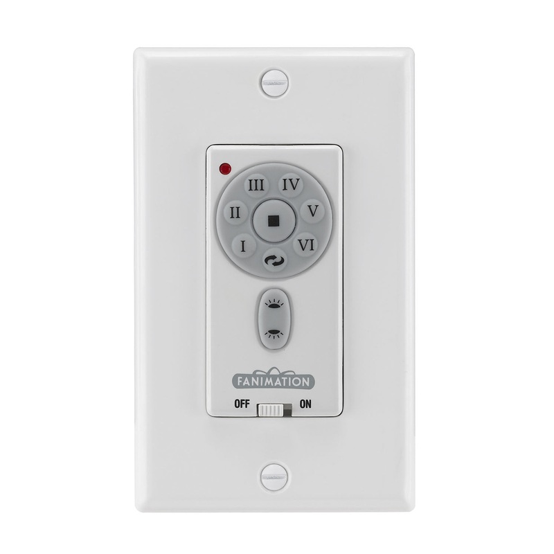 Fanimation TW32WH Controls Wall Control White