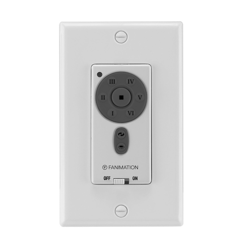 Fanimation TW40WH Controls Wall Control White