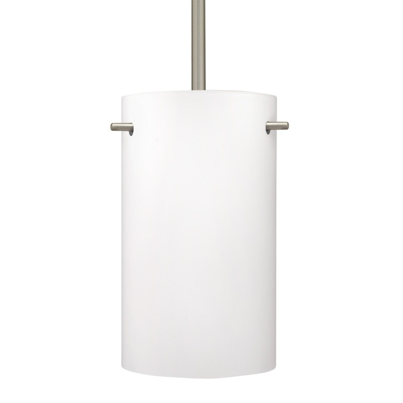 Besa 1TT-400507-LED-SN Besa Tamburo 5 Stem Pendant LED Pendant Black
