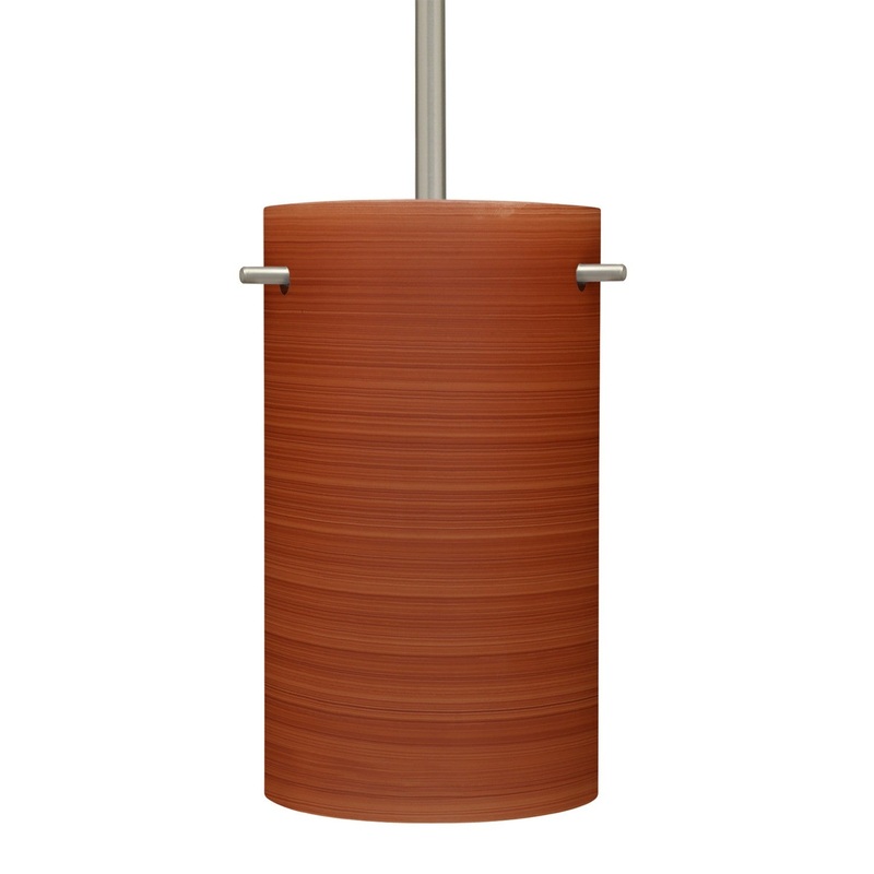 Besa 1TT-4005CH-LED-SN Besa Tamburo 5 Stem Pendant LED Pendant Black