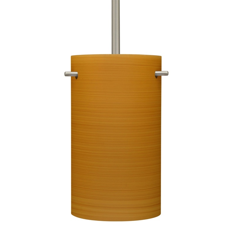 Besa 1TT-4005OK-LED-SN Besa Tamburo 5 Stem Pendant LED Pendant Black