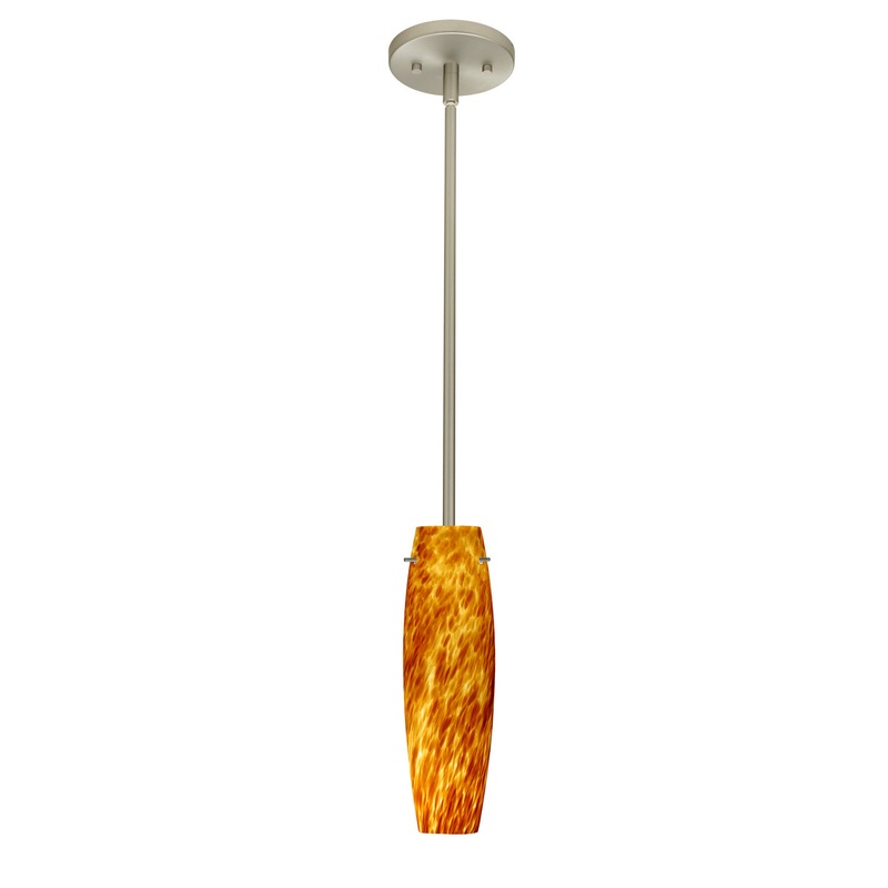 Besa 1TT-412118-SN Tu Tu One Light Pendant Satin Nickel