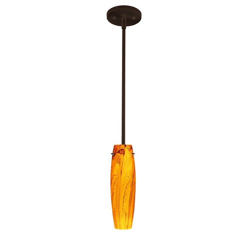 Besa 1TT-4121HB-BR Tu Tu One Light Pendant Bronze