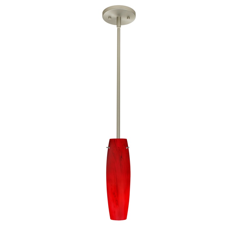 Besa 1TT-4121MA-SN Tu Tu One Light Pendant Satin Nickel