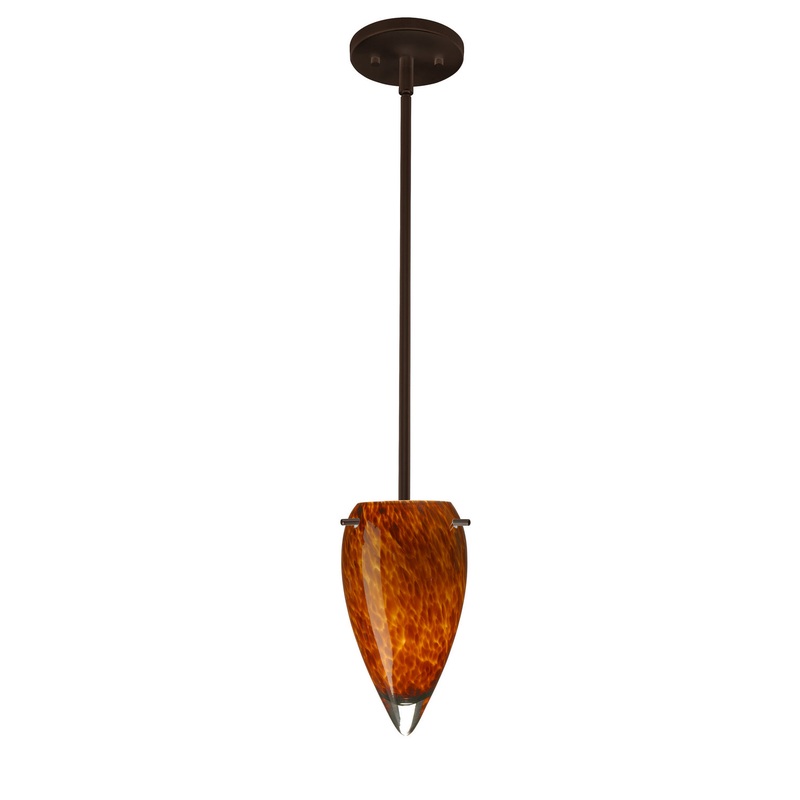 Besa 1TT-412518-LED-BR Juli One Light Pendant Bronze (Discontinued)