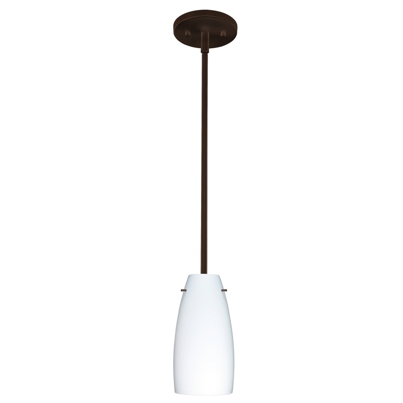 Besa 1TT-151207-LED-BR Tao One Light Pendant Bronze