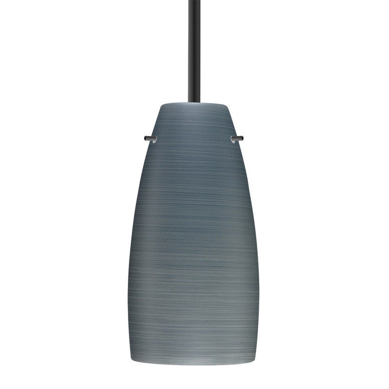 Besa 1TT-1512TN-BK Besa Tao 10 Stem Pendant One Light Pendant Black