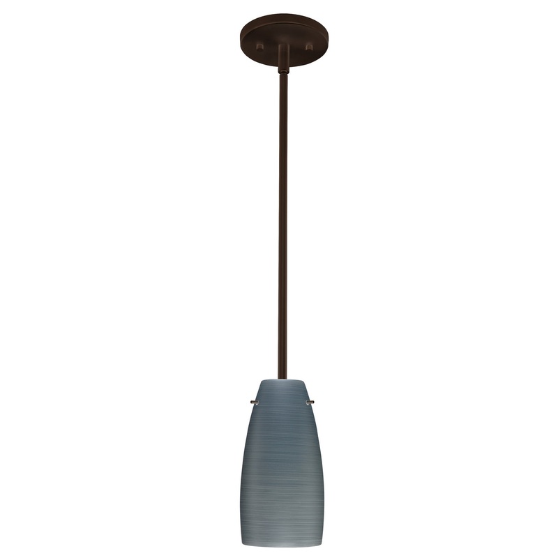 Besa 1TT-1512TN-LED-BR Tao One Light Pendant Bronze