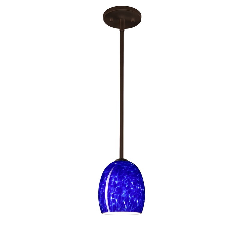 Besa 1TT-169786-BR Lucia One Light Pendant Bronze