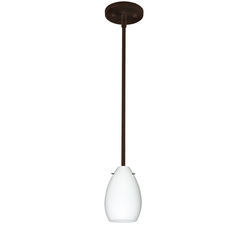 Besa 1TT-171307-HAL-BR Pera One Light Pendant Bronze (Discontinued)