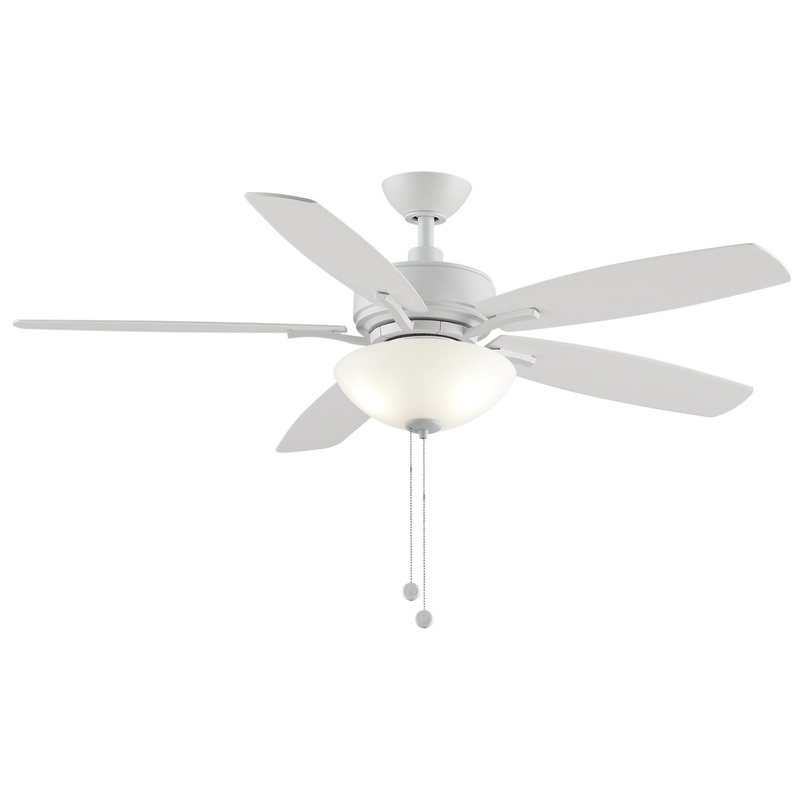 Fanimation FP6285BMW Aire Deluxe 52" Ceiling Fan Matte White