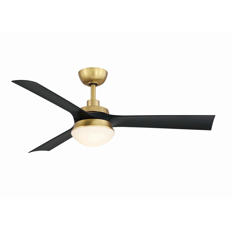 Fanimation FP6807BSBL Barlow 52" Ceiling Fan Brushed Satin Brass