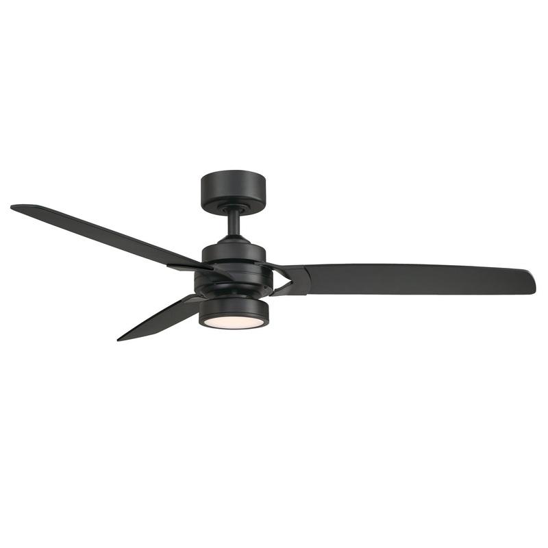 Fanimation FP7634BL Amped 52" Ceiling Fan Black
