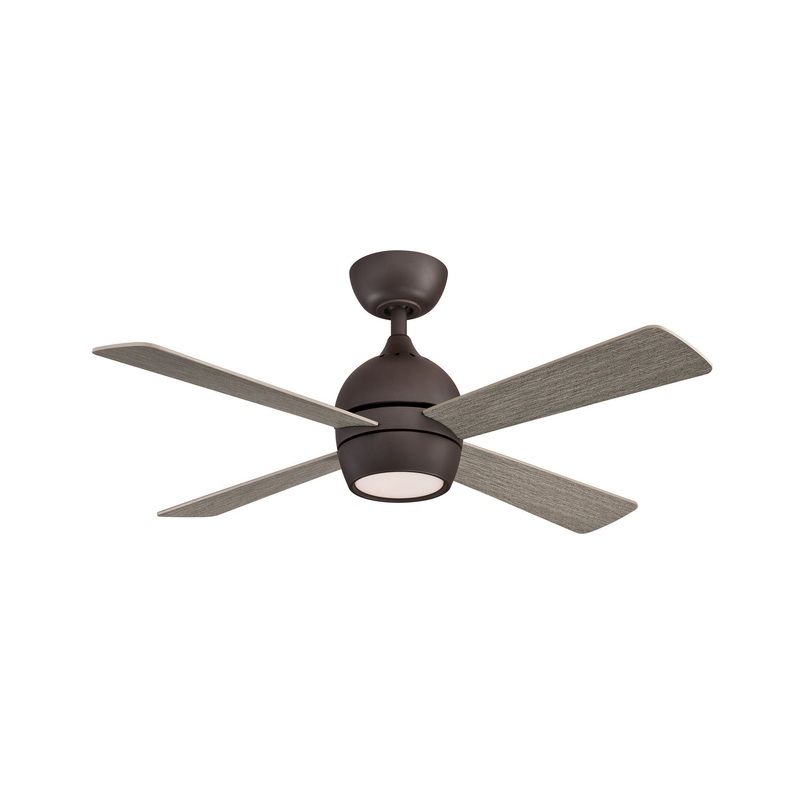 Fanimation FP7644GR Kwad 44 44" Ceiling Fan Matte Greige