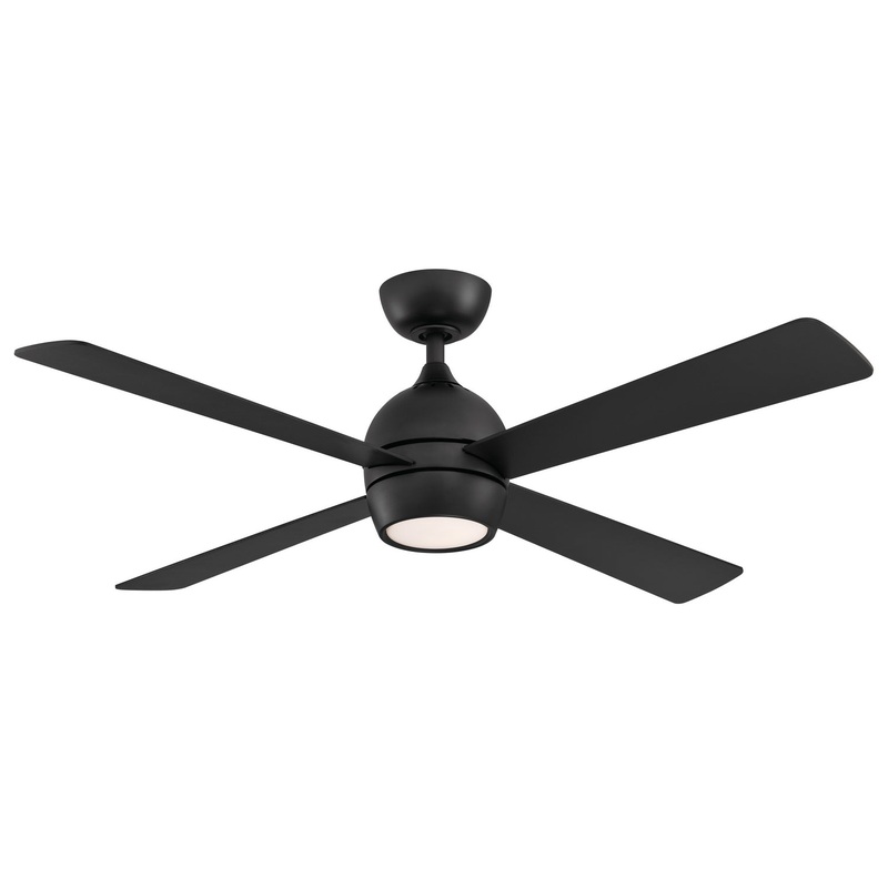 Fanimation FP7652BL Kwad 52 52" Ceiling Fan Black