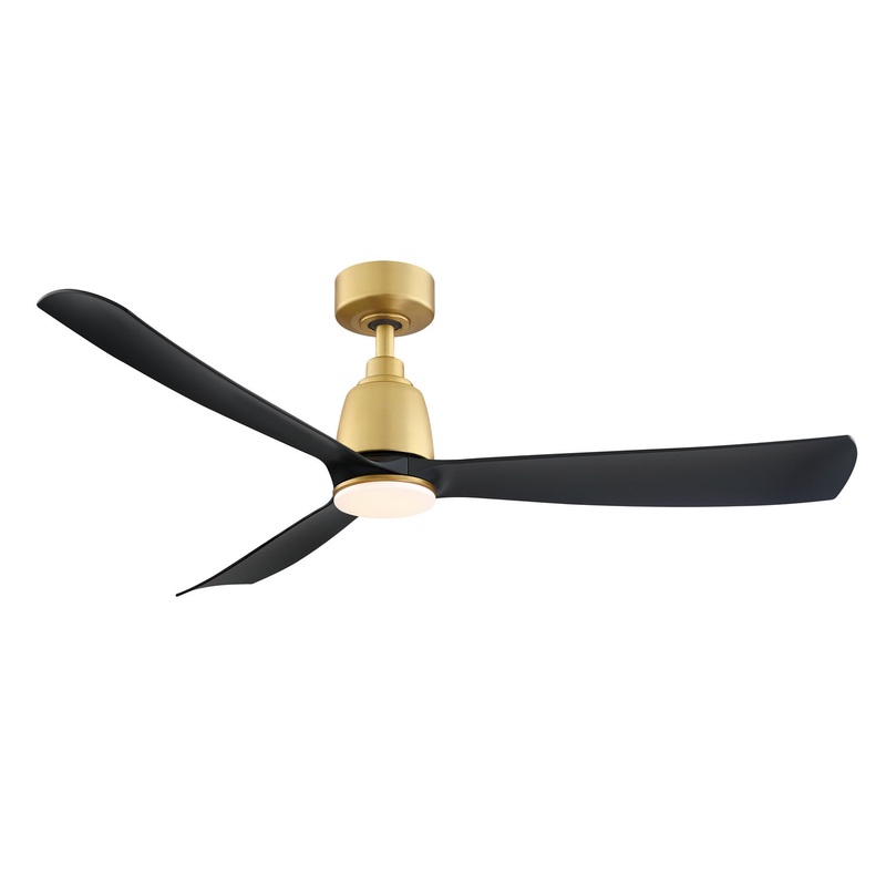 Fanimation FPD8534BSBL Kute 52 52" Ceiling Fan Brushed satin Brass