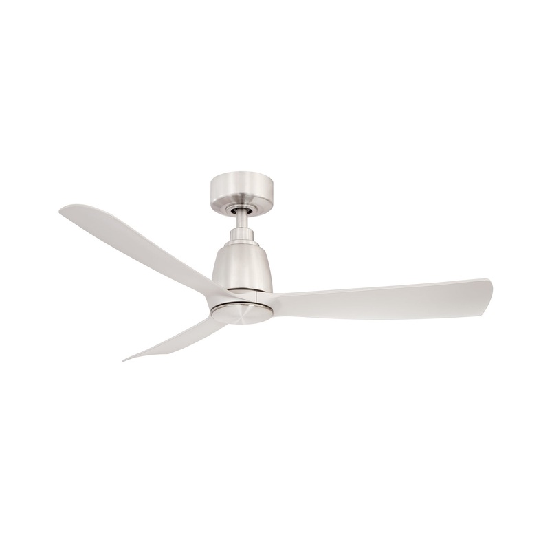 Fanimation FPD8547BN Kute 44 44" Ceiling Fan Brushed Nickel
