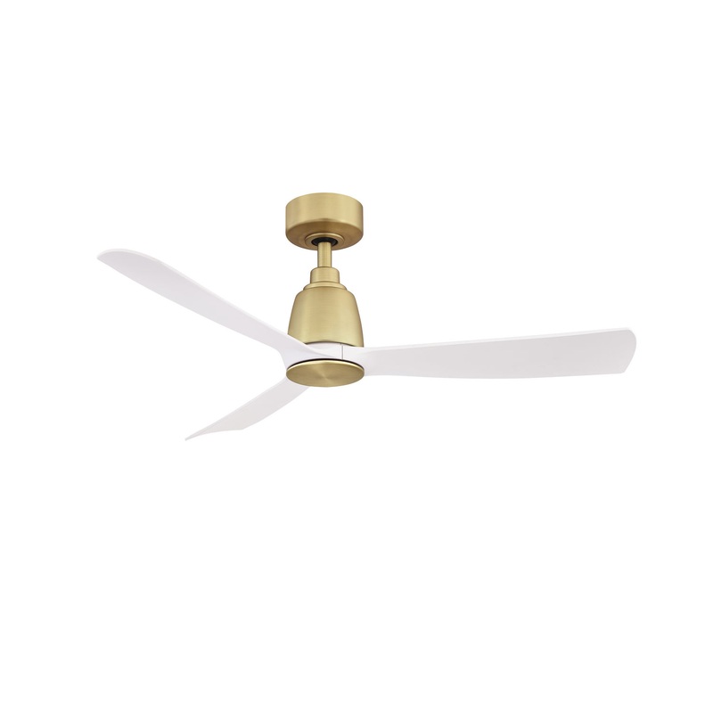 Fanimation FPD8547BS Kute 44 44" Ceiling Fan Brushed Satin Brass