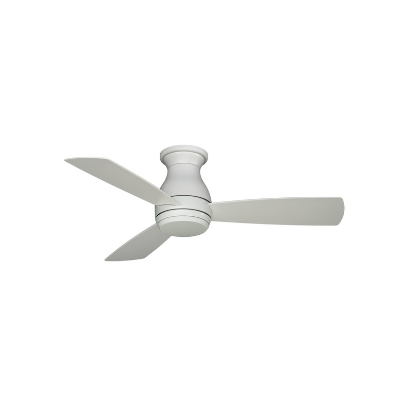 Fanimation FPS8332BMWW Hugh 44 44" Ceiling Fan Matte White