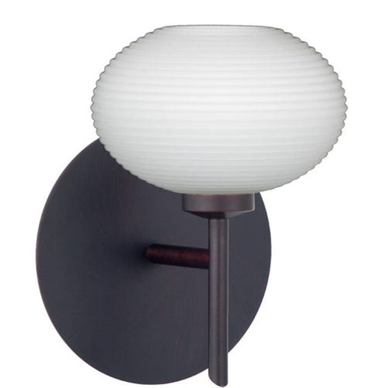 Besa 1SW-561207-BR Lasso One Light Wall Sconce Bronze