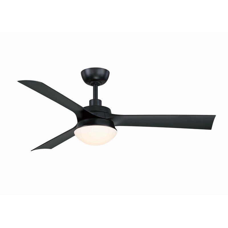 Fanimation FP6807BL Barlow 52" Ceiling Fan Black