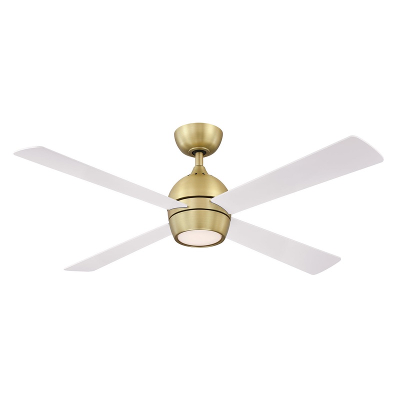 Fanimation FP7652BS Kwad 52 52" Ceiling Fan Brushed Satin Brass
