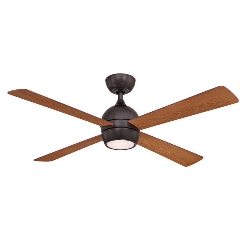 Fanimation FP7652DZ Kwad 52 52" Ceiling Fan Dark Bronze