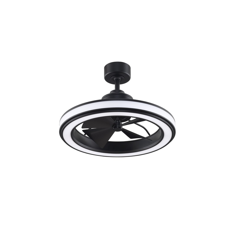 Fanimation FP8404BL Gleam 16" Ceiling Fan Black