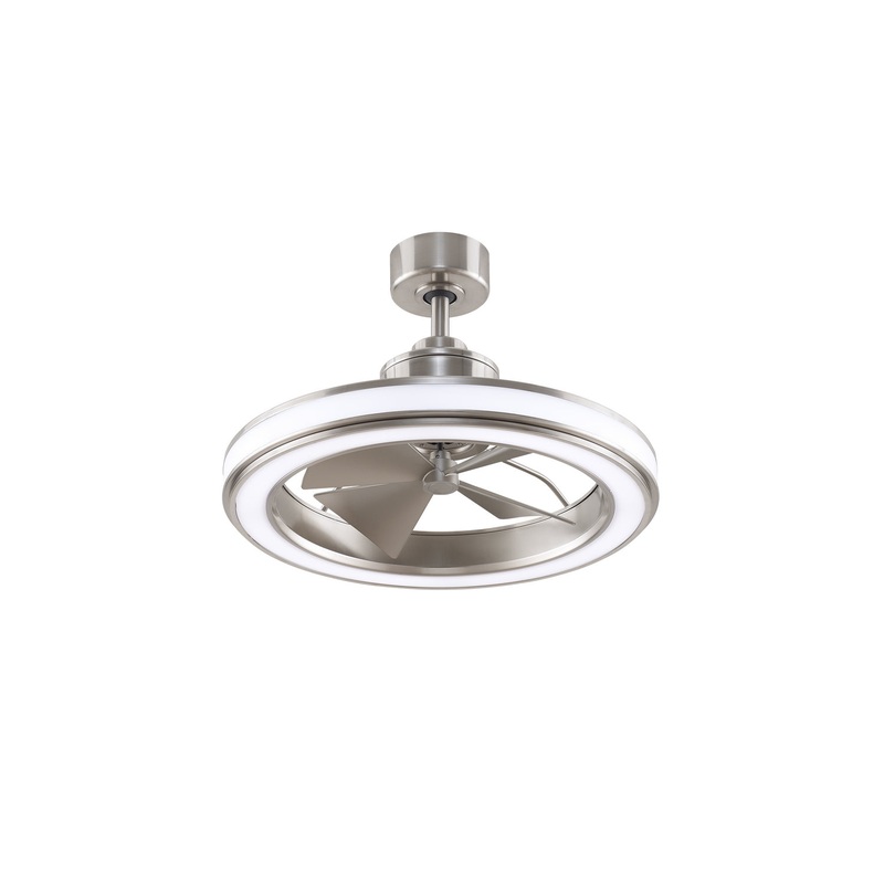 Fanimation FP8404BN Gleam 16" Ceiling Fan Brushed Nickel