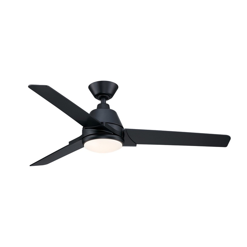 Fanimation FP8406BL Pyramid 52"Ceiling Fan Black