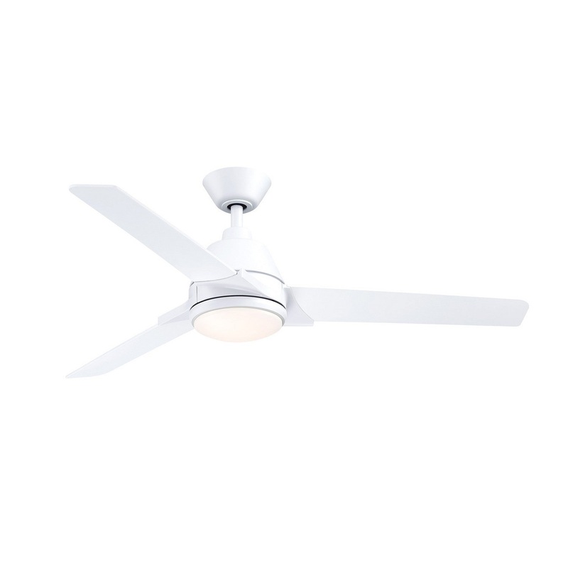 Fanimation FP8406MW Pyramid 52"Ceiling Fan Matte White