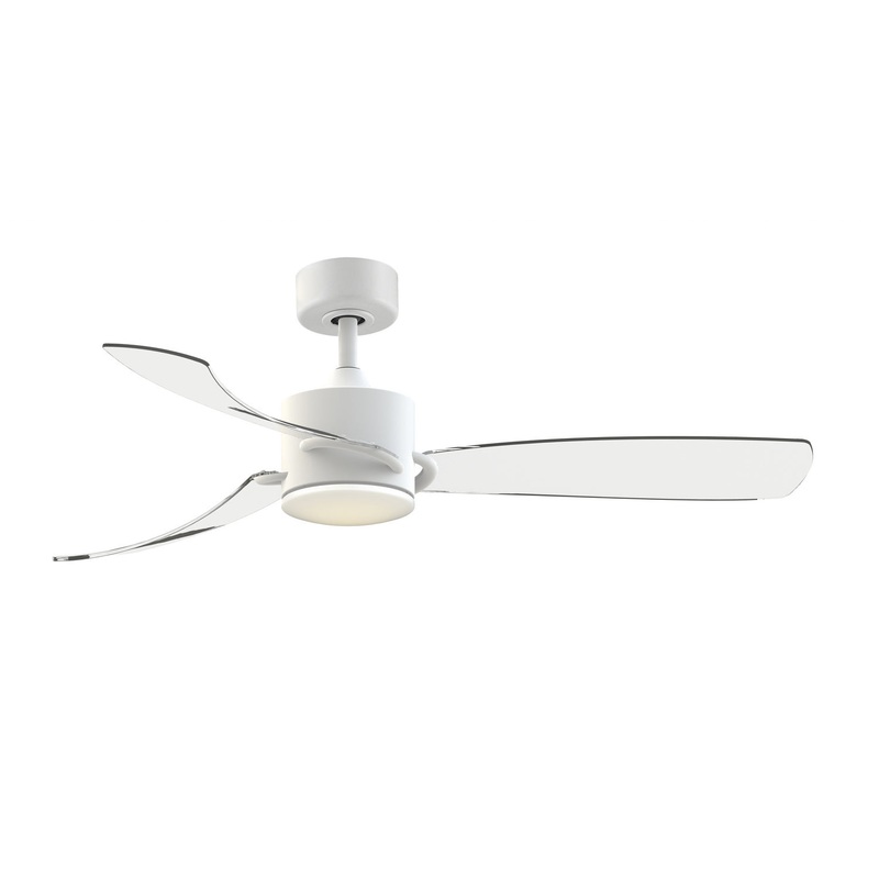 Fanimation FP8511MW SculptAire 52" Ceiling Fan Matte White