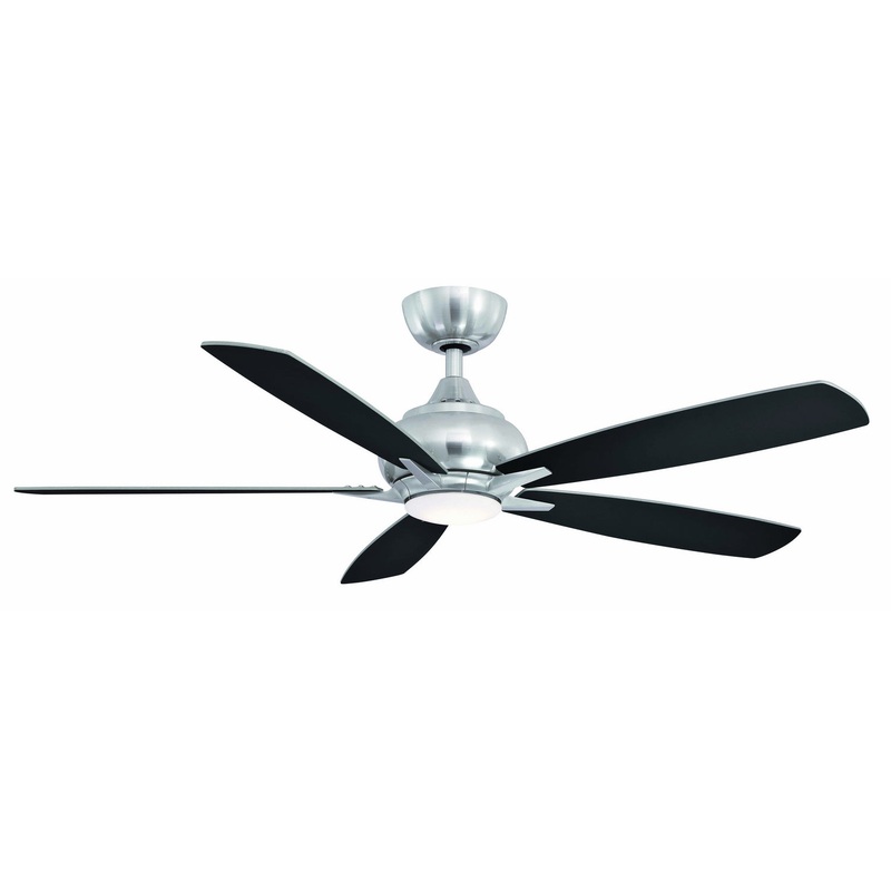 Fanimation FP8533BN Doren 52" Ceiling Fan Brushed Nickel (Discontinued)