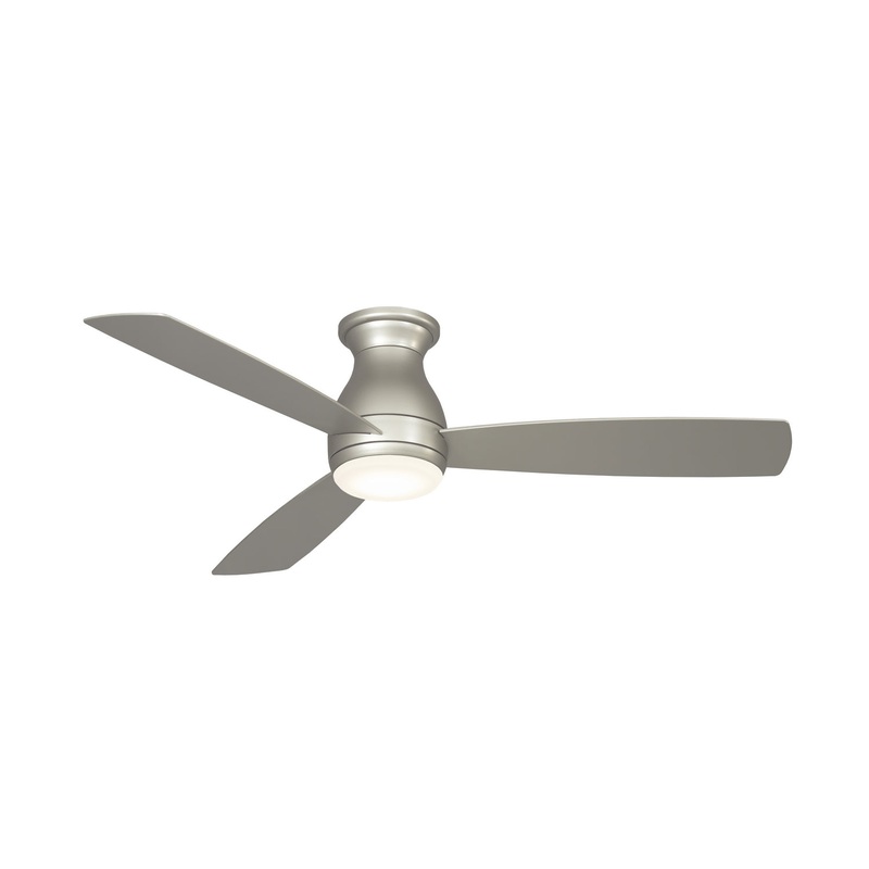 Fanimation FPS8355BNW-220 Hugh 52 52" Ceiling Fan Brushed Nickel (Discontinued)