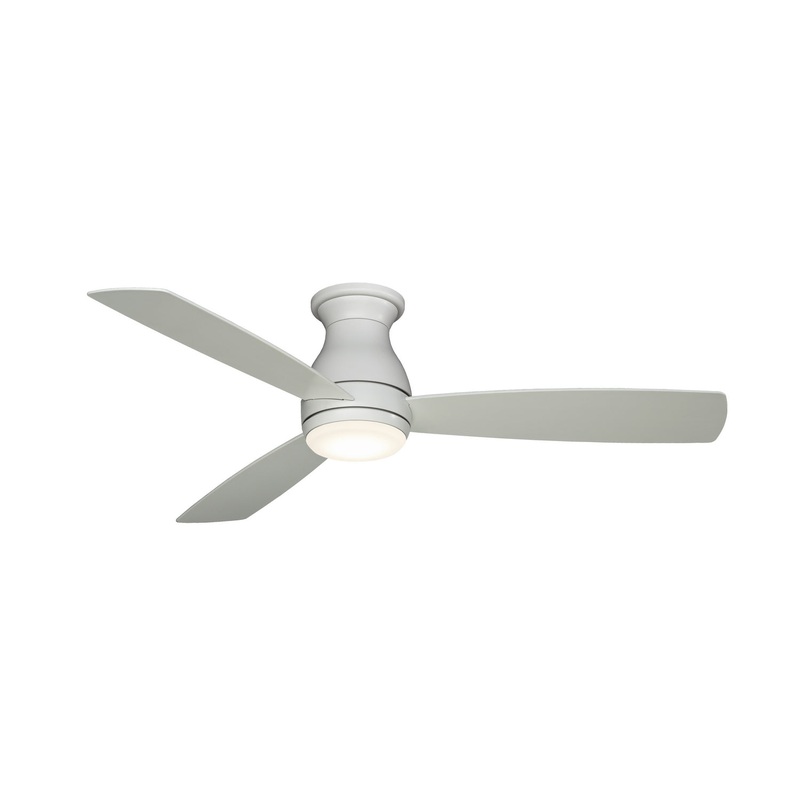 Fanimation FPS8355MWW-220 Hugh 52 52"Ceiling Fan Matte White (Discontinued)