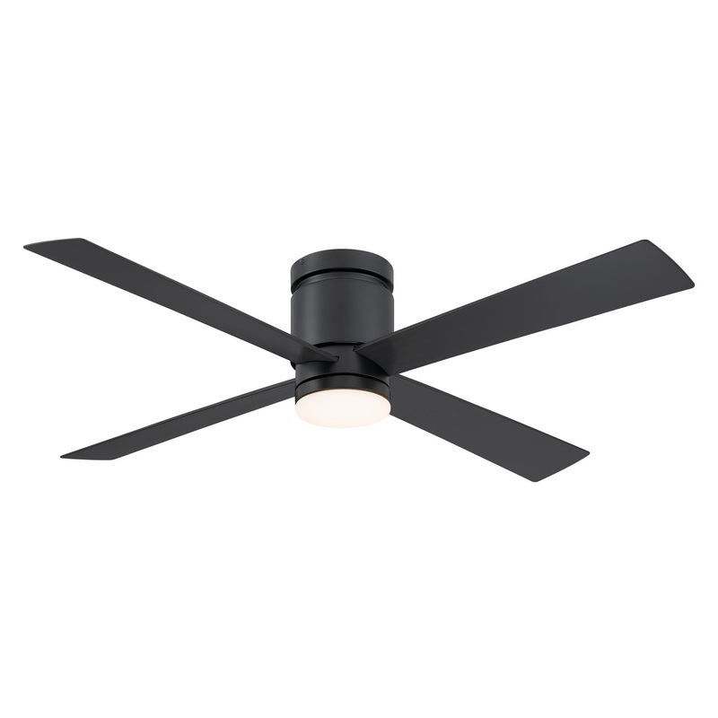 Fanimation FPS8553BL Kwartet 52" Ceiling Fan Black