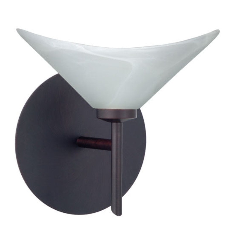 Besa 1SW-191352-BR Hoppi One Light Wall Sconce Bronze