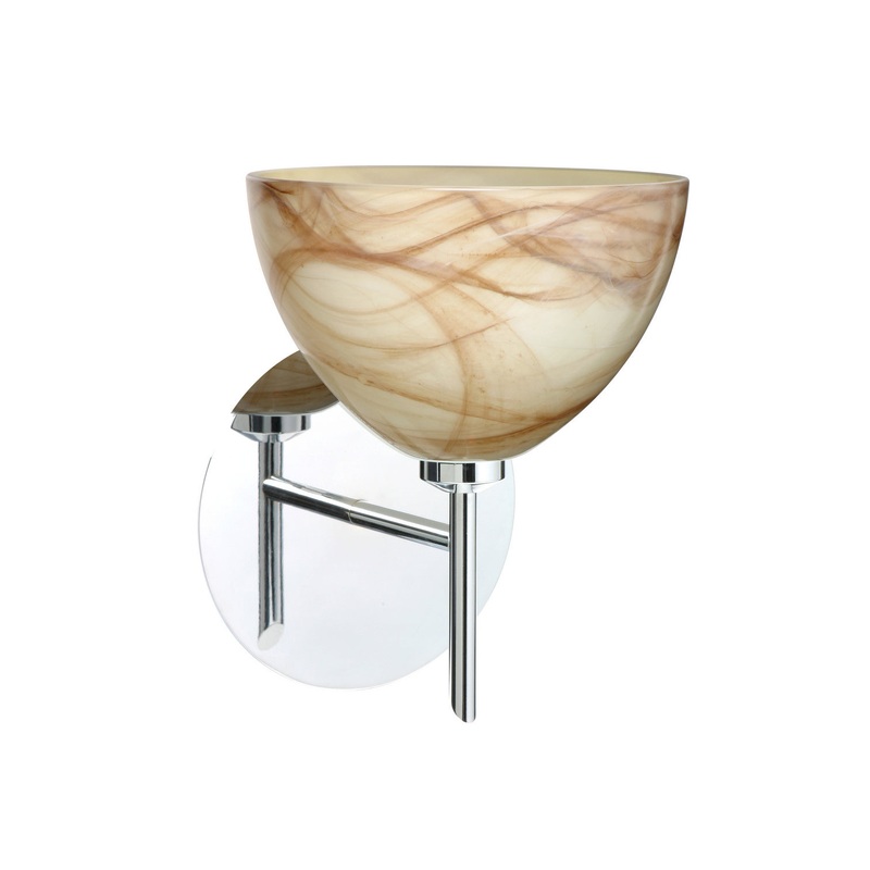 Besa 1SW-467983-CR Brella One Light Wall Sconce Chrome