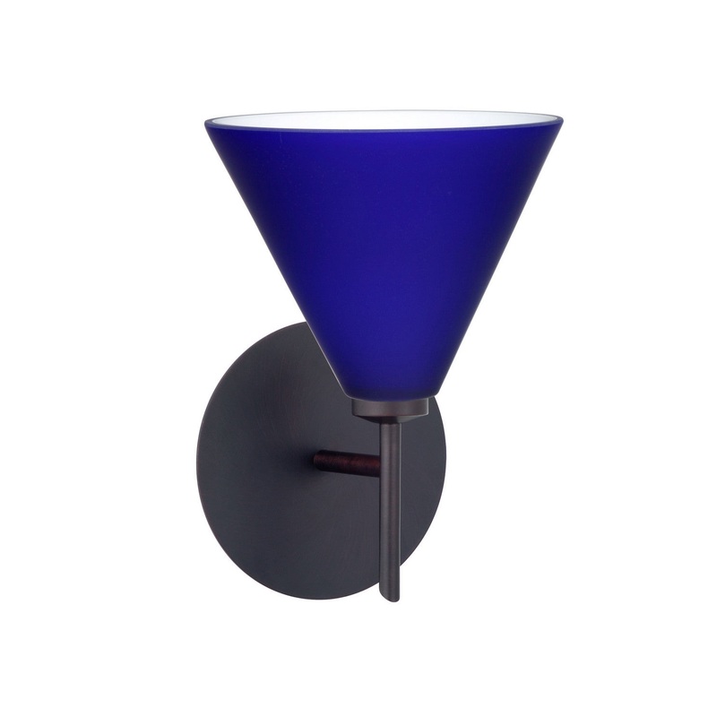 Besa 1SW-5121CM-BR Kani One Light Wall Sconce Bronze (Discontinued)