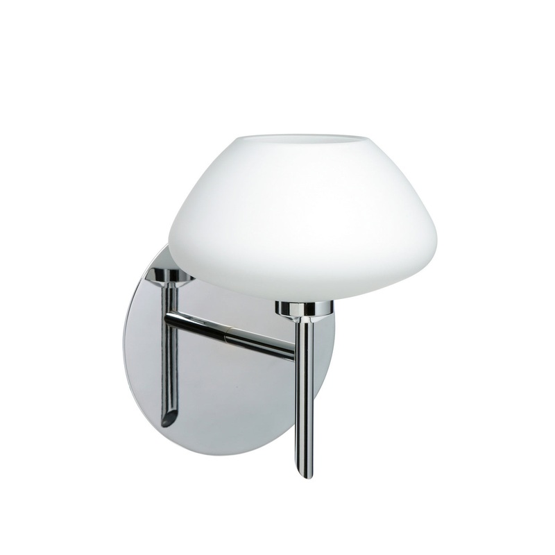 Besa 1SW-541007-CR Peri One Light Wall Sconce Chrome