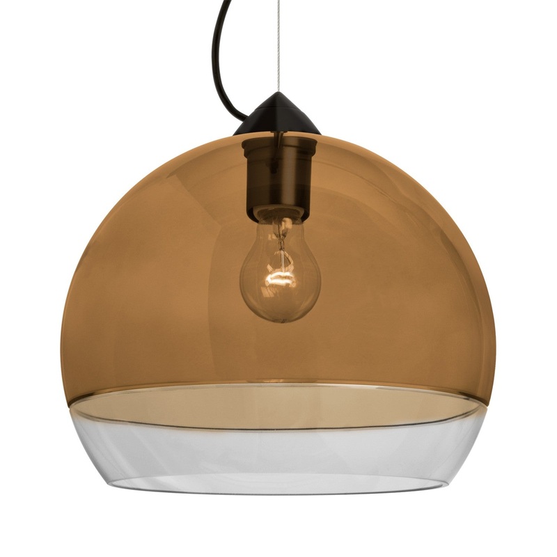 Besa 1KX-ALLY12AM-BK Besa Ally 12 Cable Pendant One Light Pendant Black