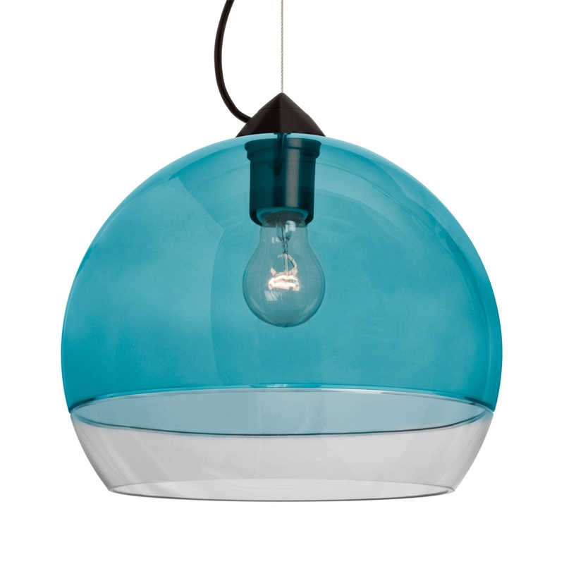 Besa 1KX-ALLY12BL-BK Besa Ally 12 Cable Pendant One Light Pendant Black