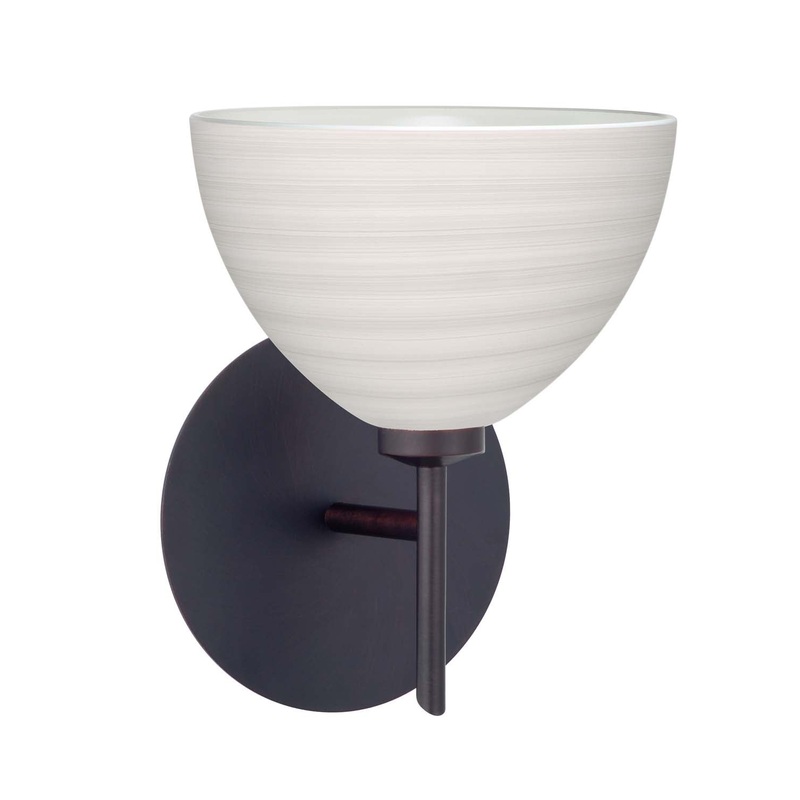 Besa 1SW-4679KR-BR Brella One Light Wall Sconce Bronze